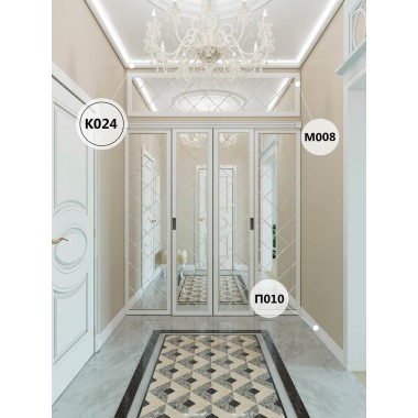 Карниз для скрытого освещения Cosca KX024