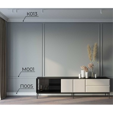 Плинтус PX005, 108х12, экополимер