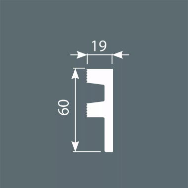 Плинтус Cosca PX051
