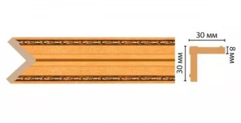 Цветной угол Decomaster 116-1223 ДМ (30*30*2400)