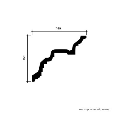 Карниз потолочный европласт 1.50.110 