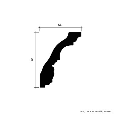 Карниз европласт 1.50.251