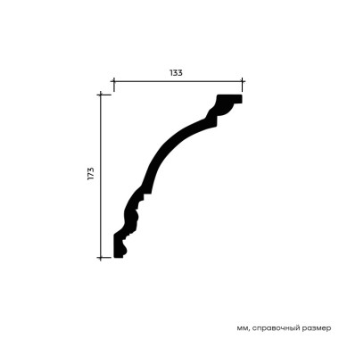 Карниз европласт 1.50.256