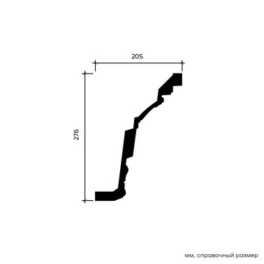 Карниз Европласт 1.50.504
