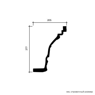 Карниз Европласт 1.50.524