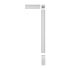 Дверной декор из дюрополимера Orac Decor D210