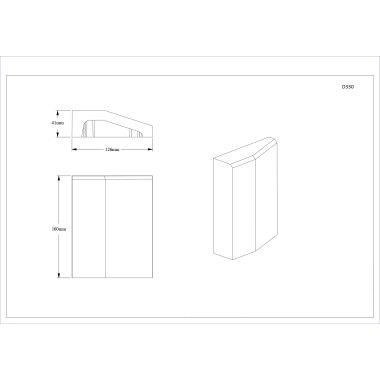 Дверной декор из дюрополимера Orac Decor D330LR