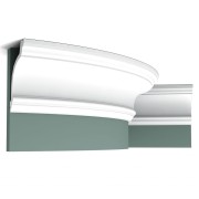 Гибкий Потолочный плинтус (карниз) из полиуретана Orac Decor C217F