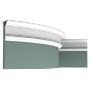 Гибкий Потолочный плинтус (карниз) из полиуретана Orac Decor C321F