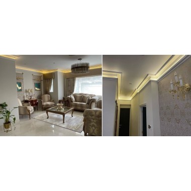 Потолочный плинтус галтель из полиуретана Orac Decor C323