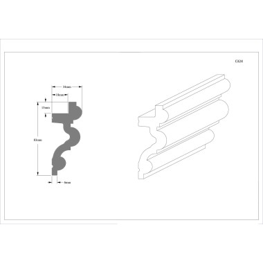 Карниз Orac Decor C324 AUTOIRE