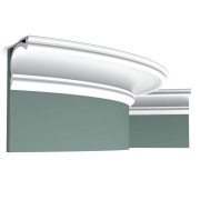 Гибкий Потолочный плинтус (карниз) из полиуретана Orac Decor C341F