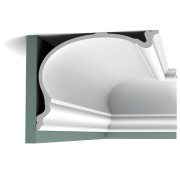 КРУПНЫЙ Потолочный плинтус (карниз) из полиуретана Orac Decor C344