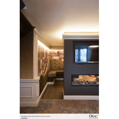 Потолочный плинтус (карниз) Orac Decor C371 под подсветку