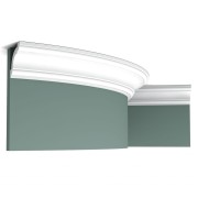 Гибкий Потолочный плинтус (карниз) из полиуретана Orac Decor CX124F