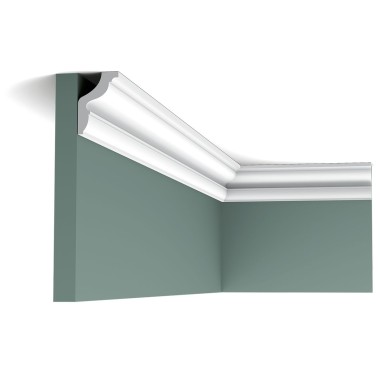 Потолочный плинтус (карниз) из дюрополимера Orac Decor CX148 белый грунт