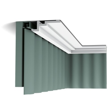 Потолочный плинтус (карниз) из дюрополимера Orac Decor CX196 U-STEPS