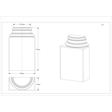 ПОЛУБАЗА КОЛОННЫ K1131