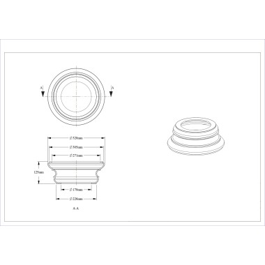 БАЗА ЭЛЕМЕНТ КОЛОННЫ Orac Decor K1152