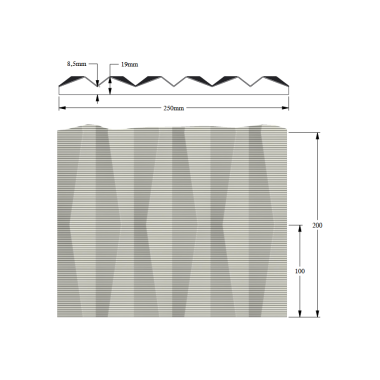 Панель Orac Decor W112 RIDGE