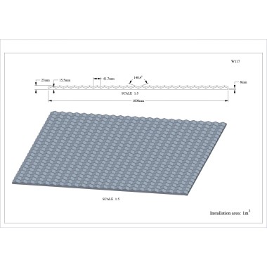 Панель Orac Decor W117 SLOPE