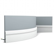 Гибкий Плинтус из полиуретана Orac Decor SX105F Flex