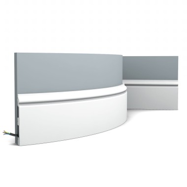 Плинтус из полиуретана Orac Decor SX118F гибкий