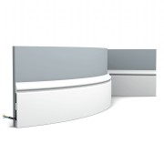 Плинтус из полиуретана Orac Decor SX118F гибкий
