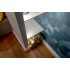 Плинтус Orac Decor С КАБЕЛЬ-КАНАЛОМ SX155 грунт белого цвета
