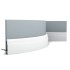 Гибкий Плинтус из полиуретана Orac Decor SX155F