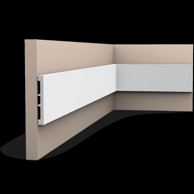 Профиль многофункциональный Orac Decor С КАБЕЛЬ-КАНАЛОМ SX163 Square