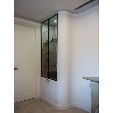 Профиль многофункциональный из полиуретана Orac Decor С КАБЕЛЬ-КАНАЛОМ SX163F flex Гибкий