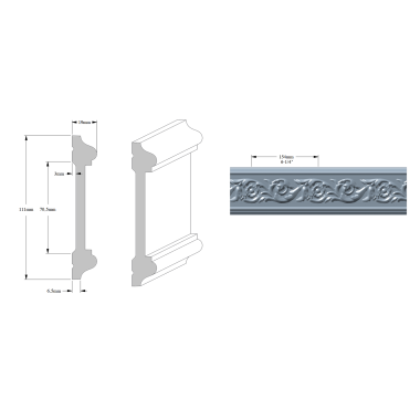 Молдинг Orac Decor P7020