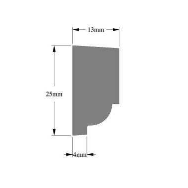 Гибкий Молдинг Orac Decor P9050F