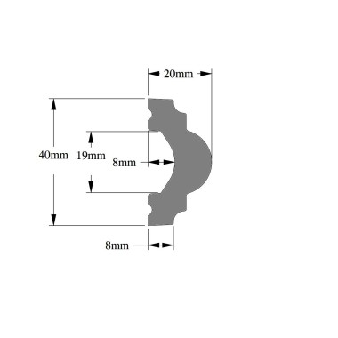 Молдинг из дюрополимера Orac Decor PX120