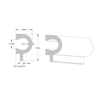 Молдинг из дюрополимера Orac Decor PX169