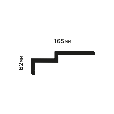 Карниз HIWOOD A165L