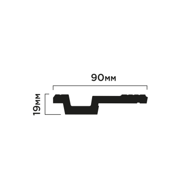Карниз HIWOOD A90V1