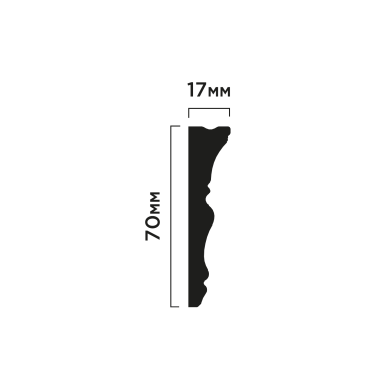 Карниз Hiwood M1707 Полистирол Под покраску