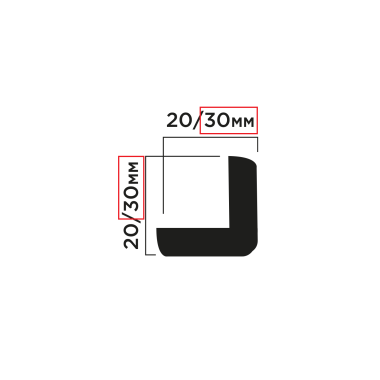 Угол Hiwood C30V1 Полистирол Под покраску