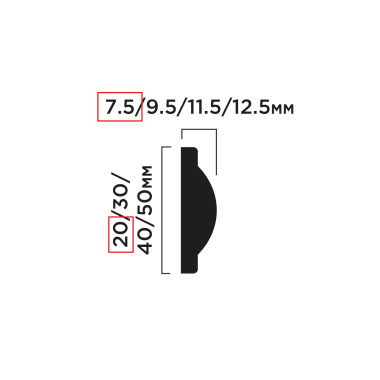 Молдинг HIWOOD D1020