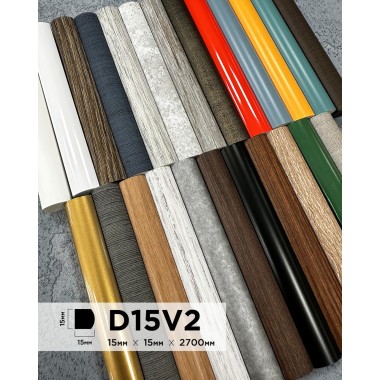 Молдинг D15V2 BK HIWOOD