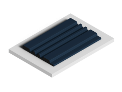 Панель Hiwood LV121 BU22 Полистирол