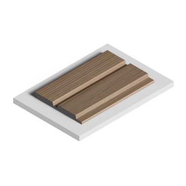 Панель Hiwood LV123 BR417 Полистирол