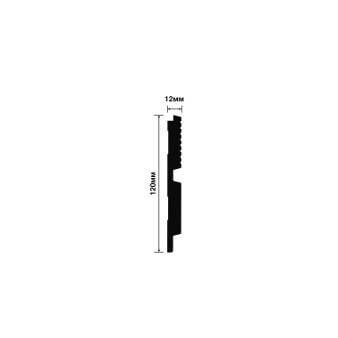 Панель Hiwood LV123 BR396 Полистирол