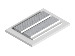 Панель Hiwood LV123 W36 Полистирол