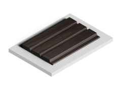 Панель Hiwood LV124 BR395 Полистирол