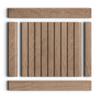 Панель Hiwood LV124 BR416 Полистирол
