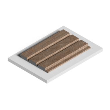 Панель Hiwood LV124 BR416 Полистирол