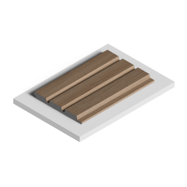Панель Hiwood LV124 BR417 Полистирол